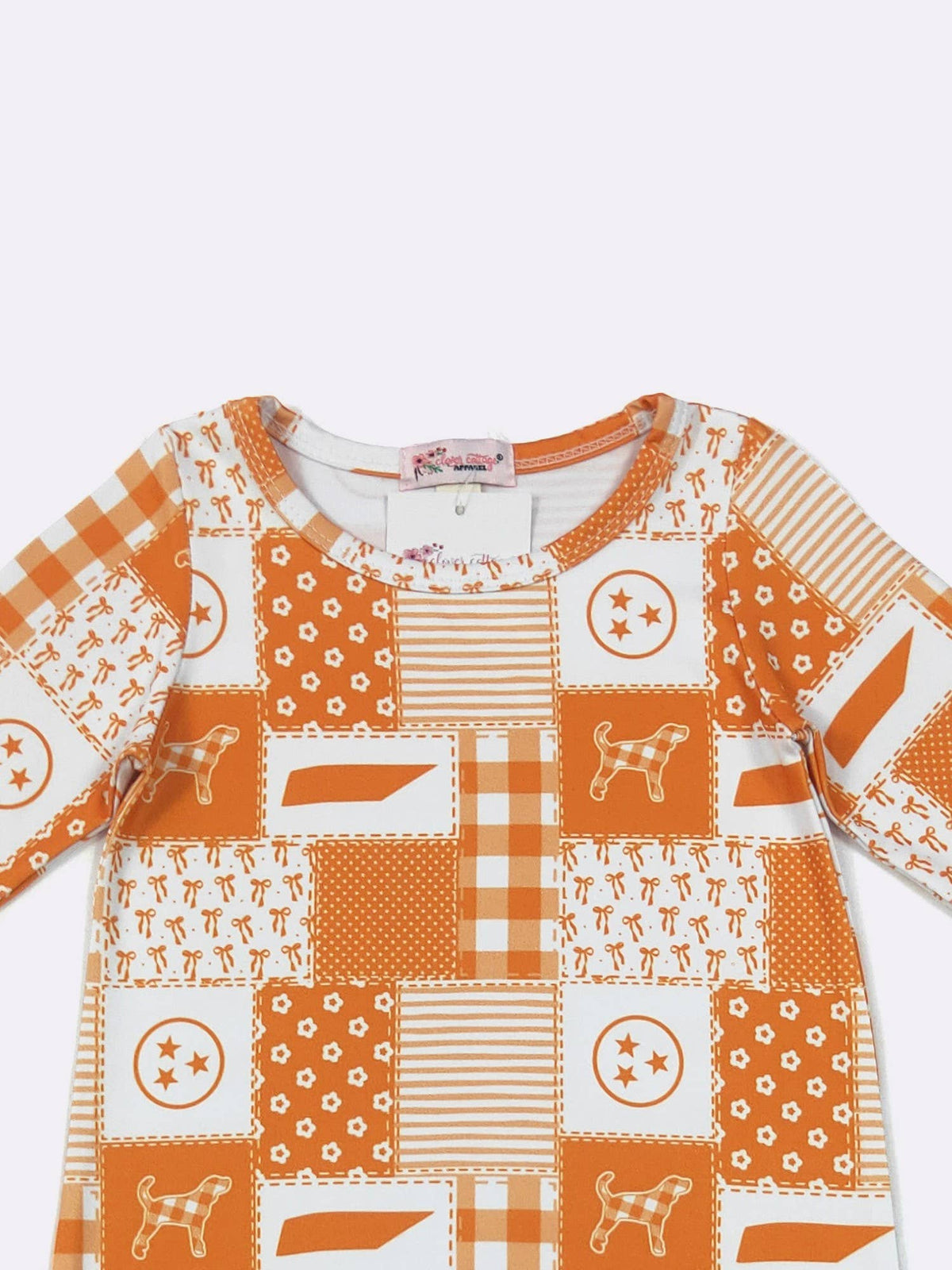 Patchwork TN Baby Romper