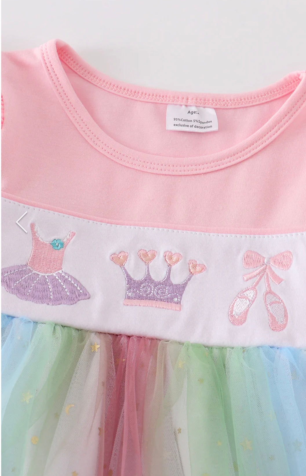 Ballerina Rainbow Tutu Dress