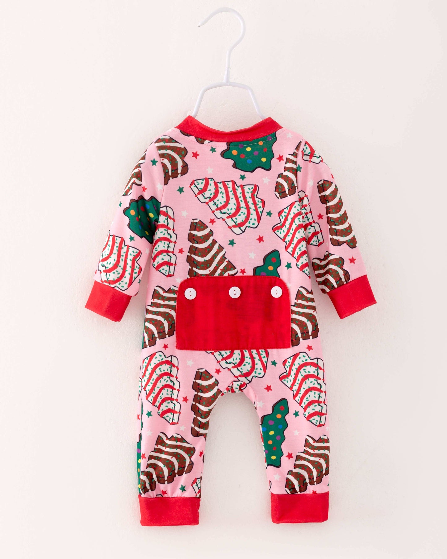 Christmas Holiday Tree Cookies Baby Romper