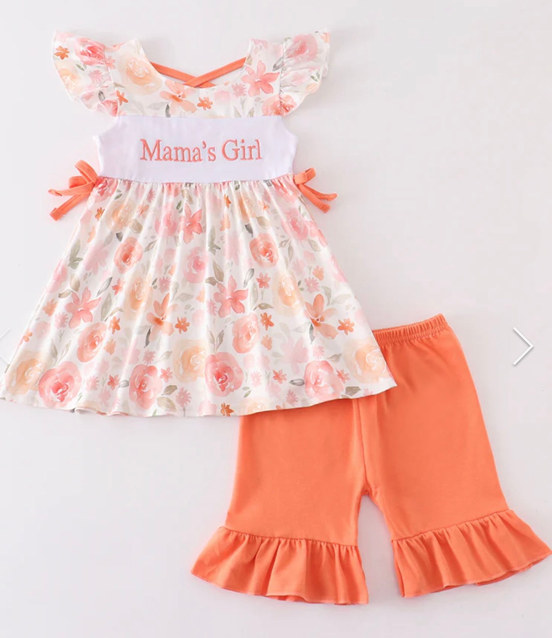 Orange Mama's Girl Set