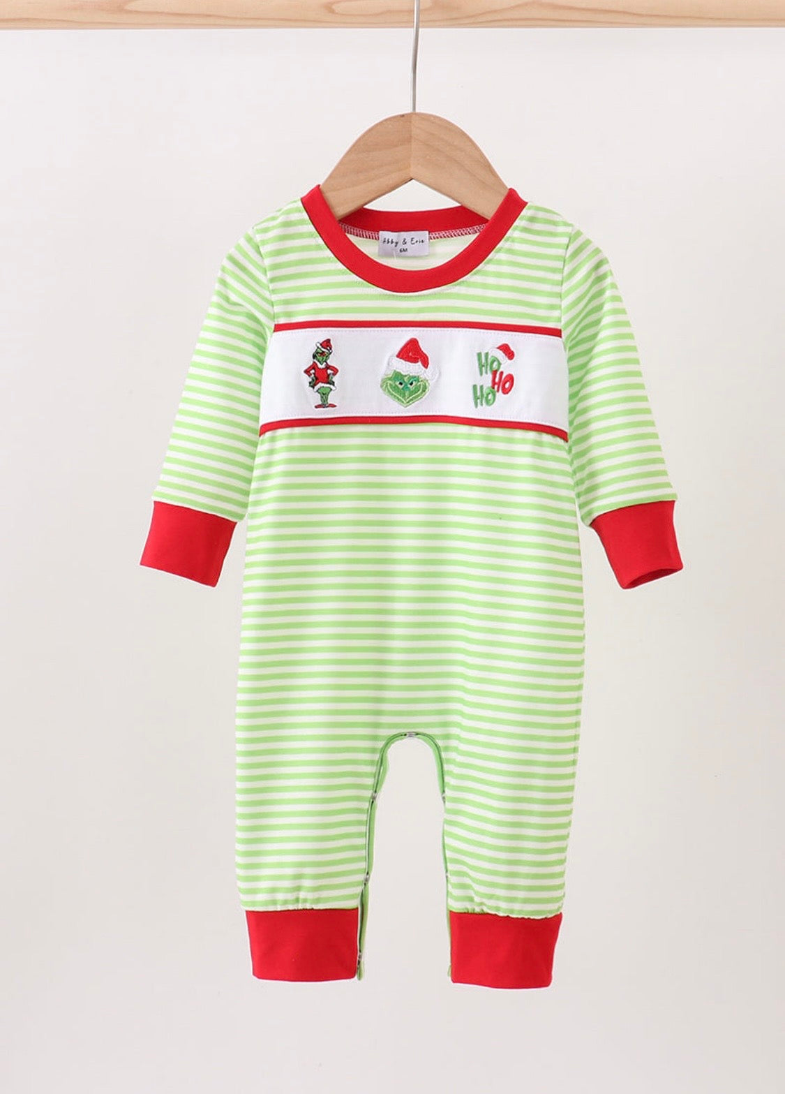 Merry Grinchmas Christmas Romper 🎄❤️💚