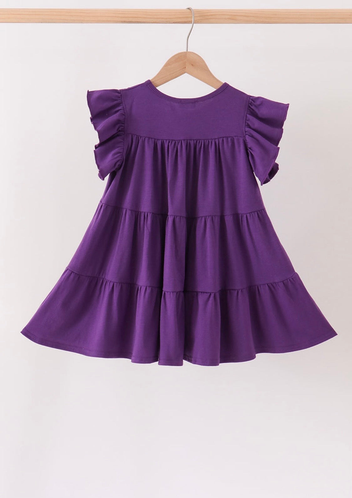 Purple Halloween Sequin Dress