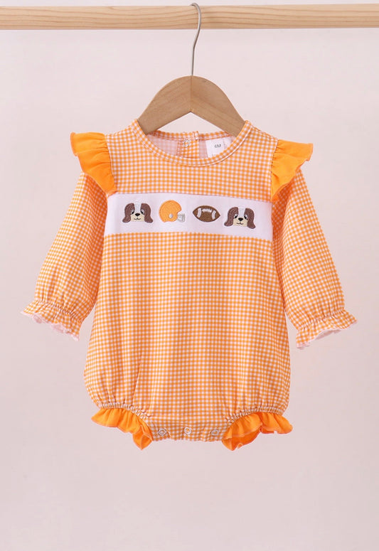 Tennessee Checkered Ruffle Bubble