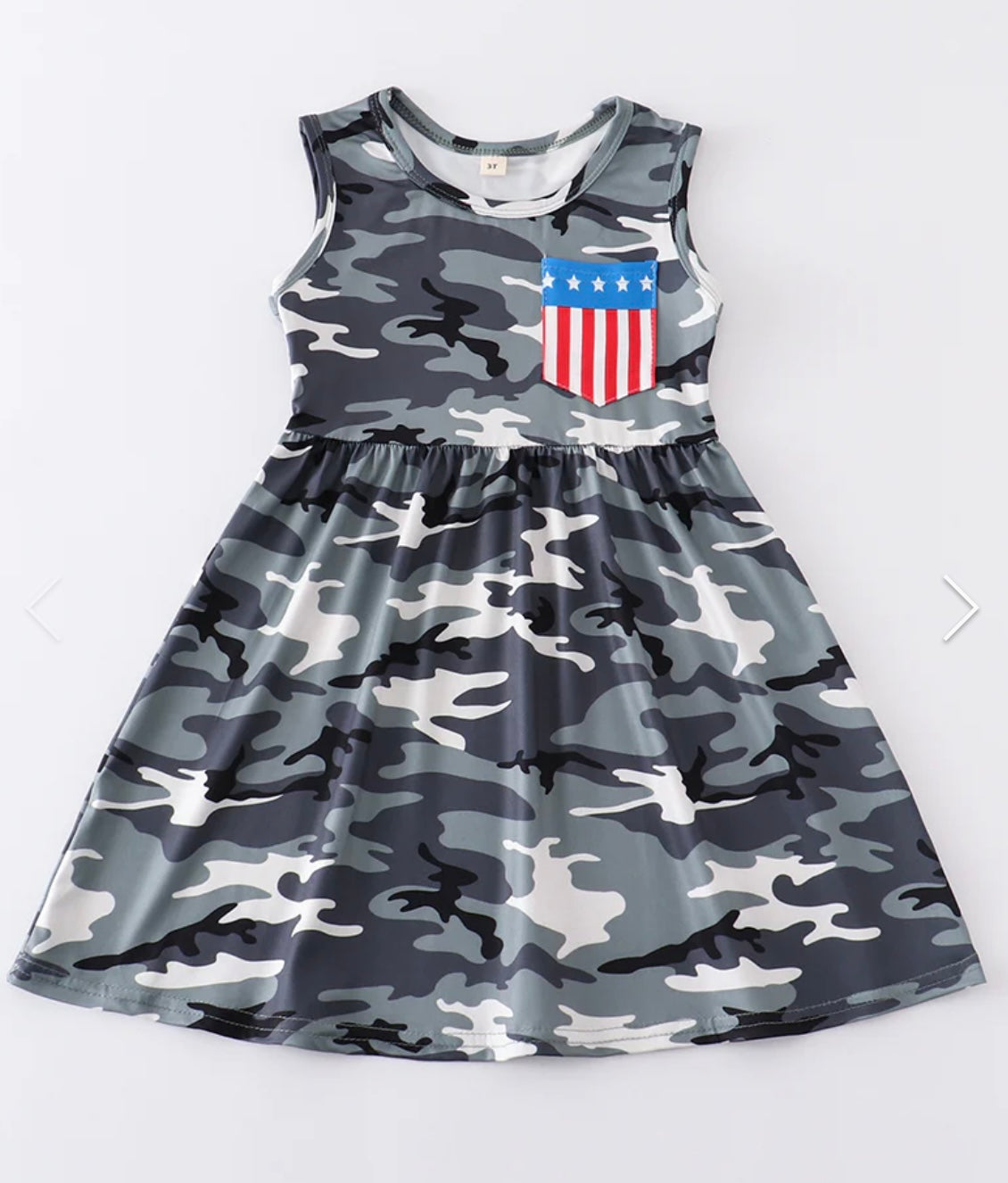 Camo Flag Dress