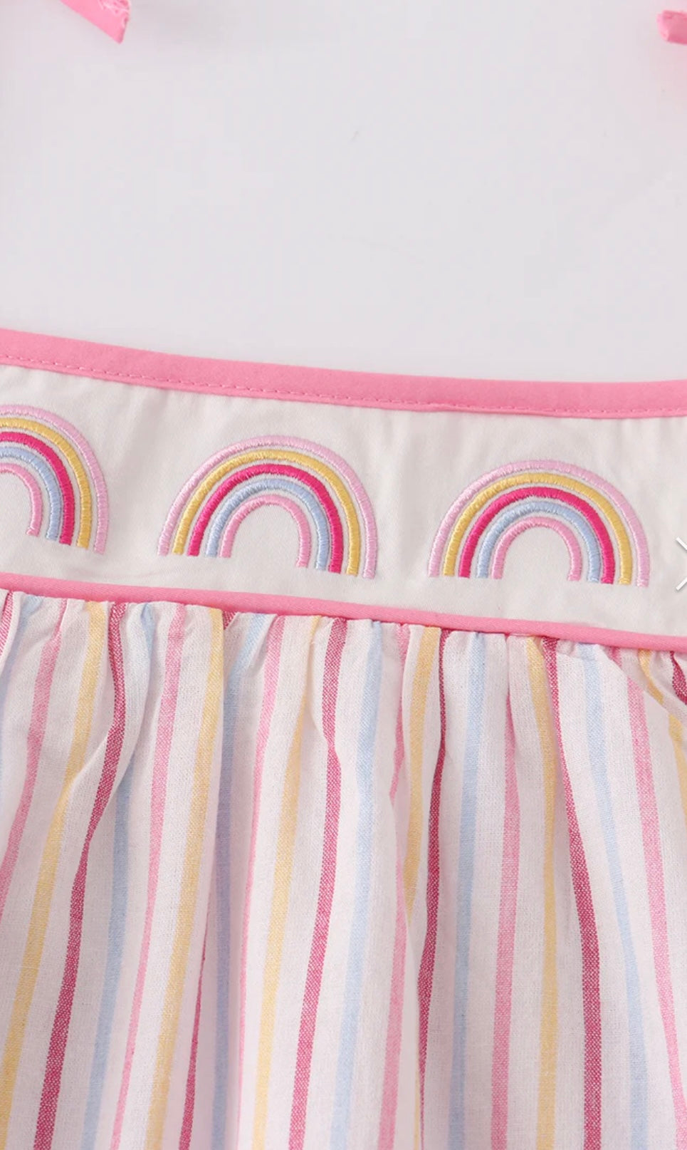 Pink Rainbow Embroidery Set