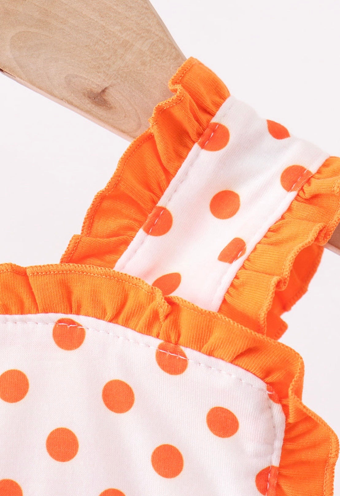 Orange Tennessee Dot Applique