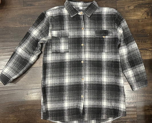 Black Plaid Flannel