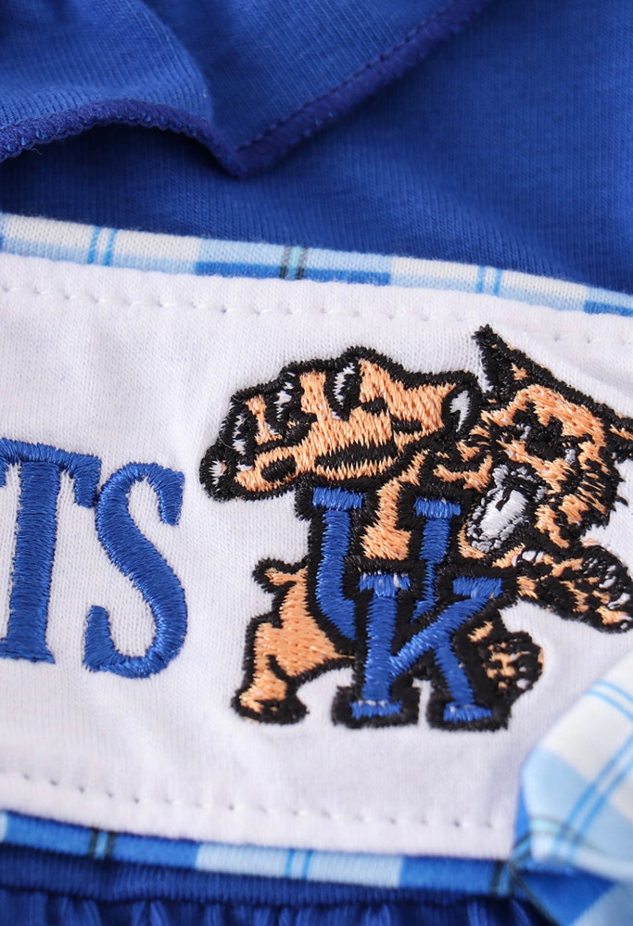 UK Wildcats Embroidery Ruffle Bubble