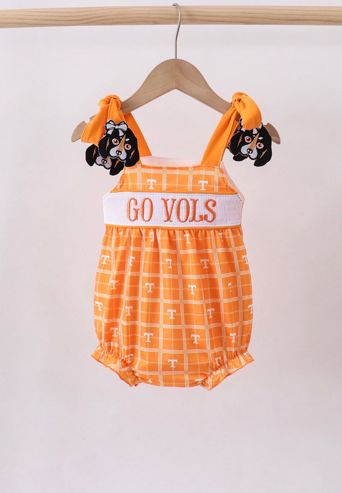 GO VOLS Gingham Bubble