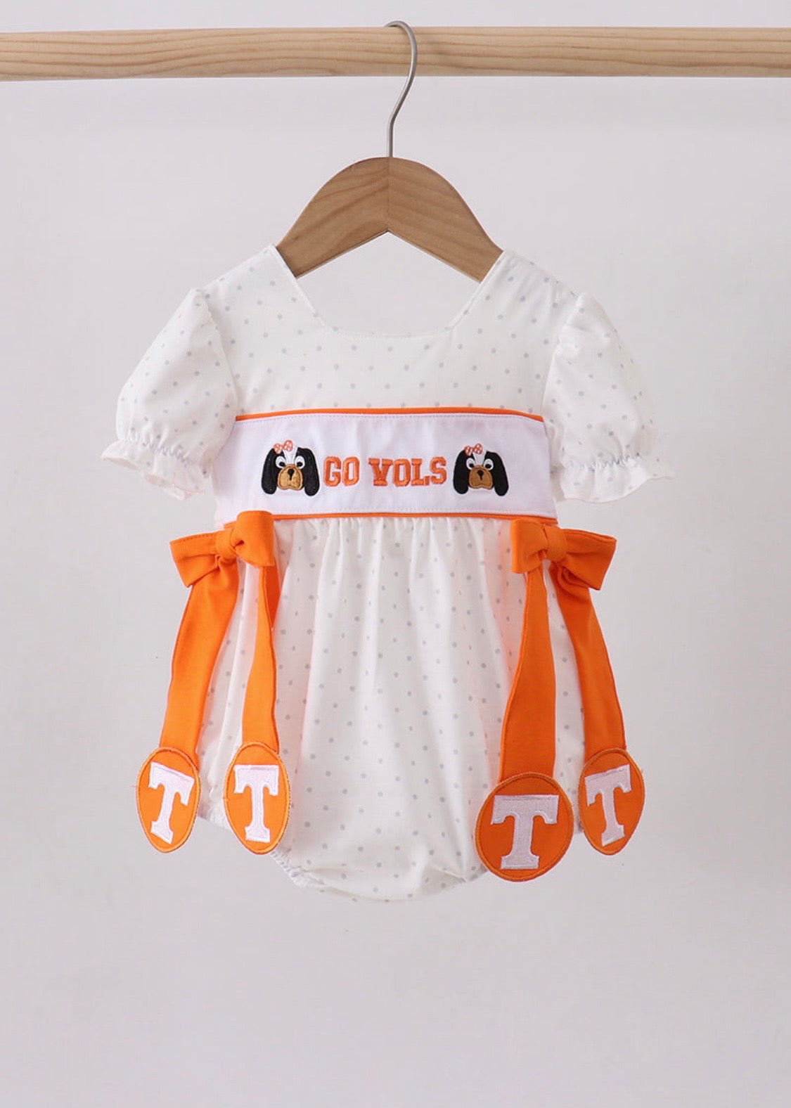 GO VOLS Embroidery Bubble