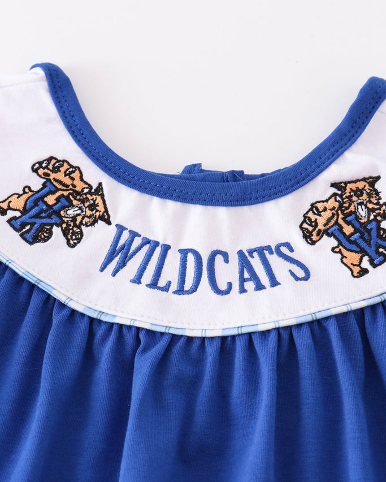 UK Wildcats Embroidery Ruffle Set