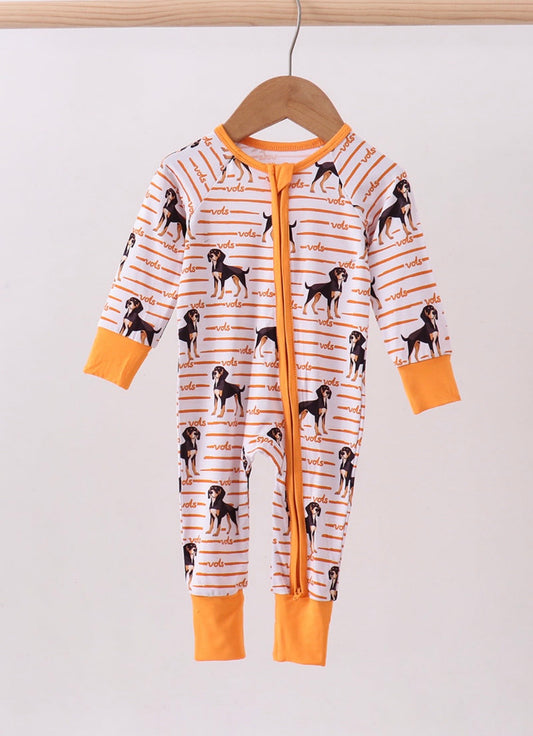 VOLS Bamboo Zipper Romper
