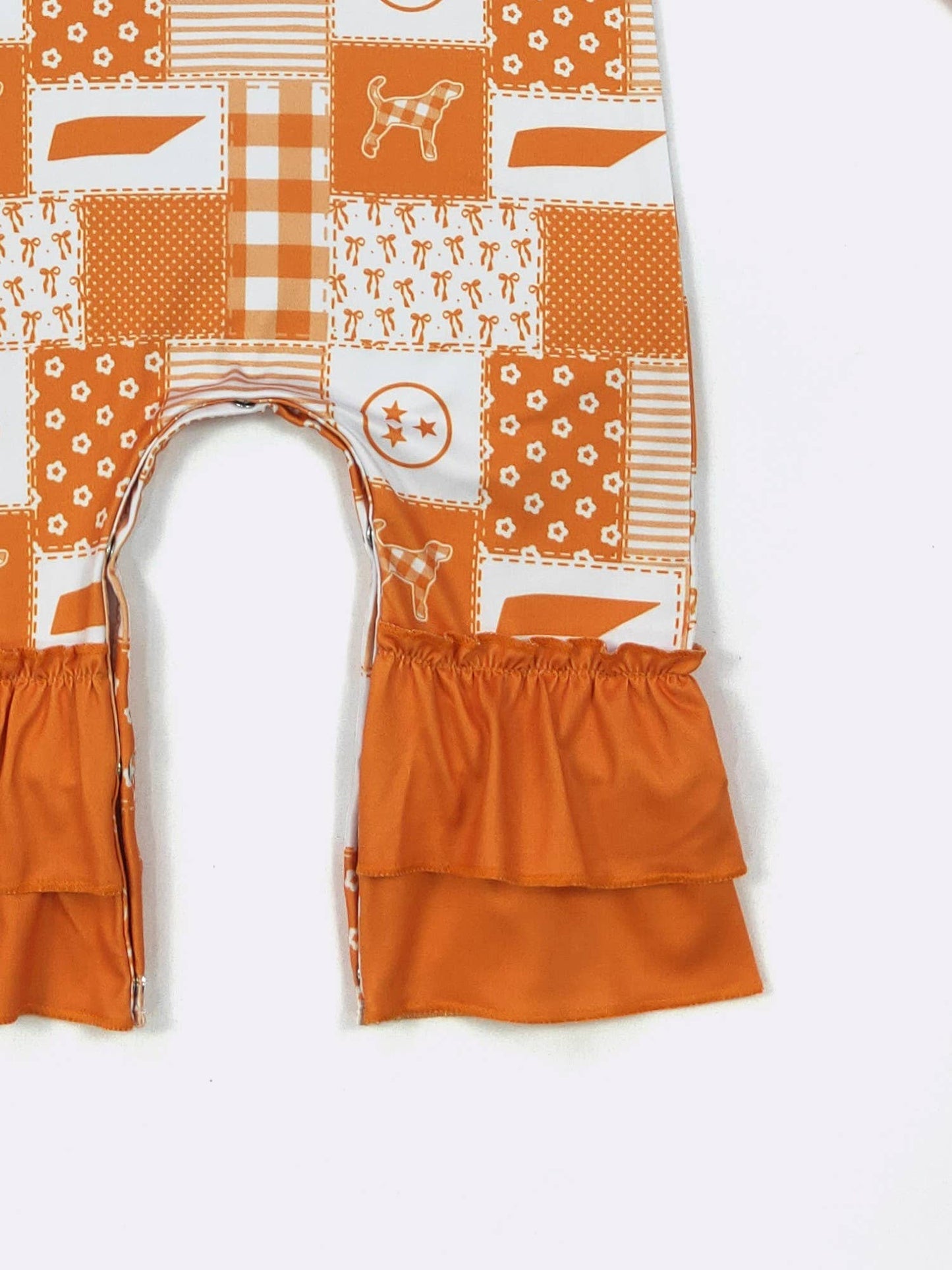 Patchwork TN Baby Romper