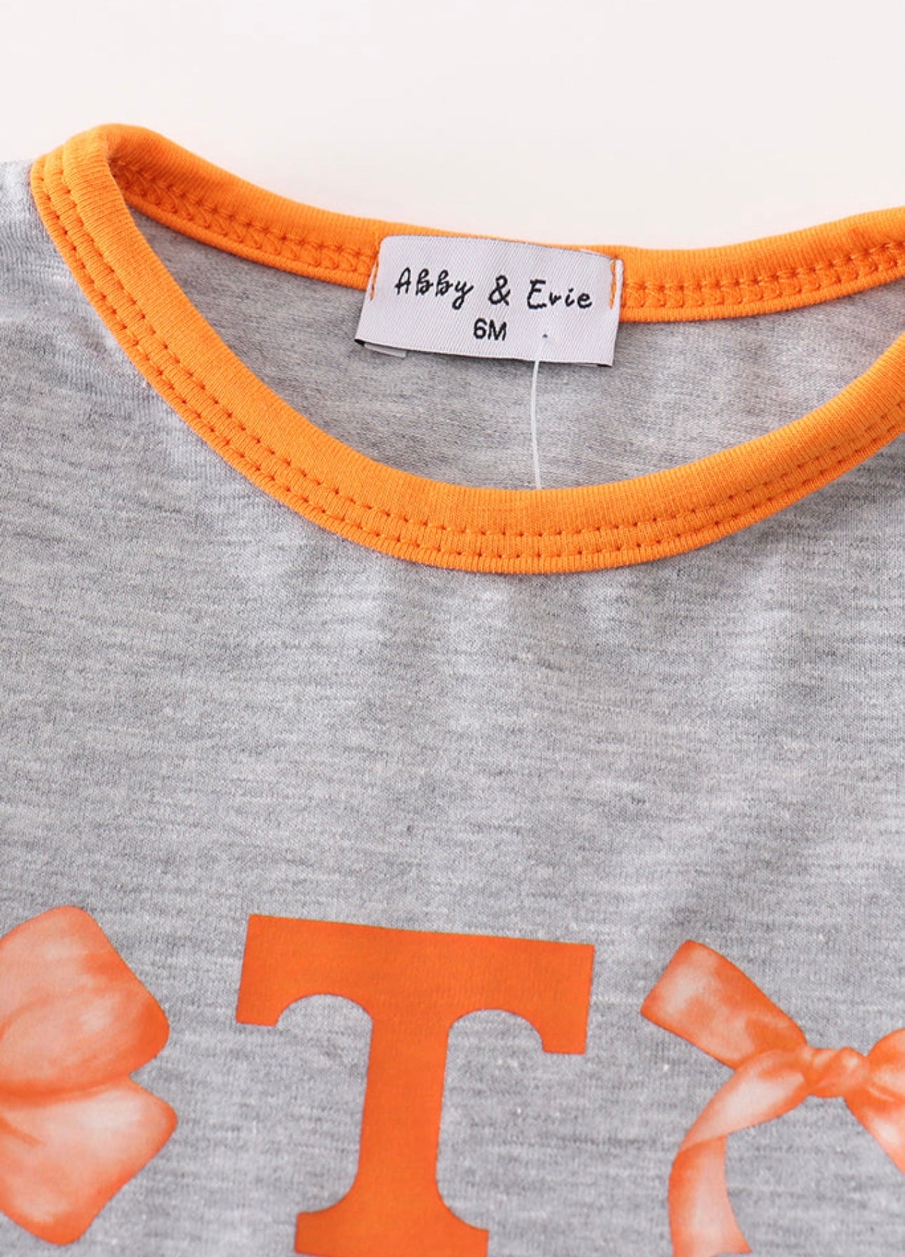 Gray Tennessee Football Girl Bubble