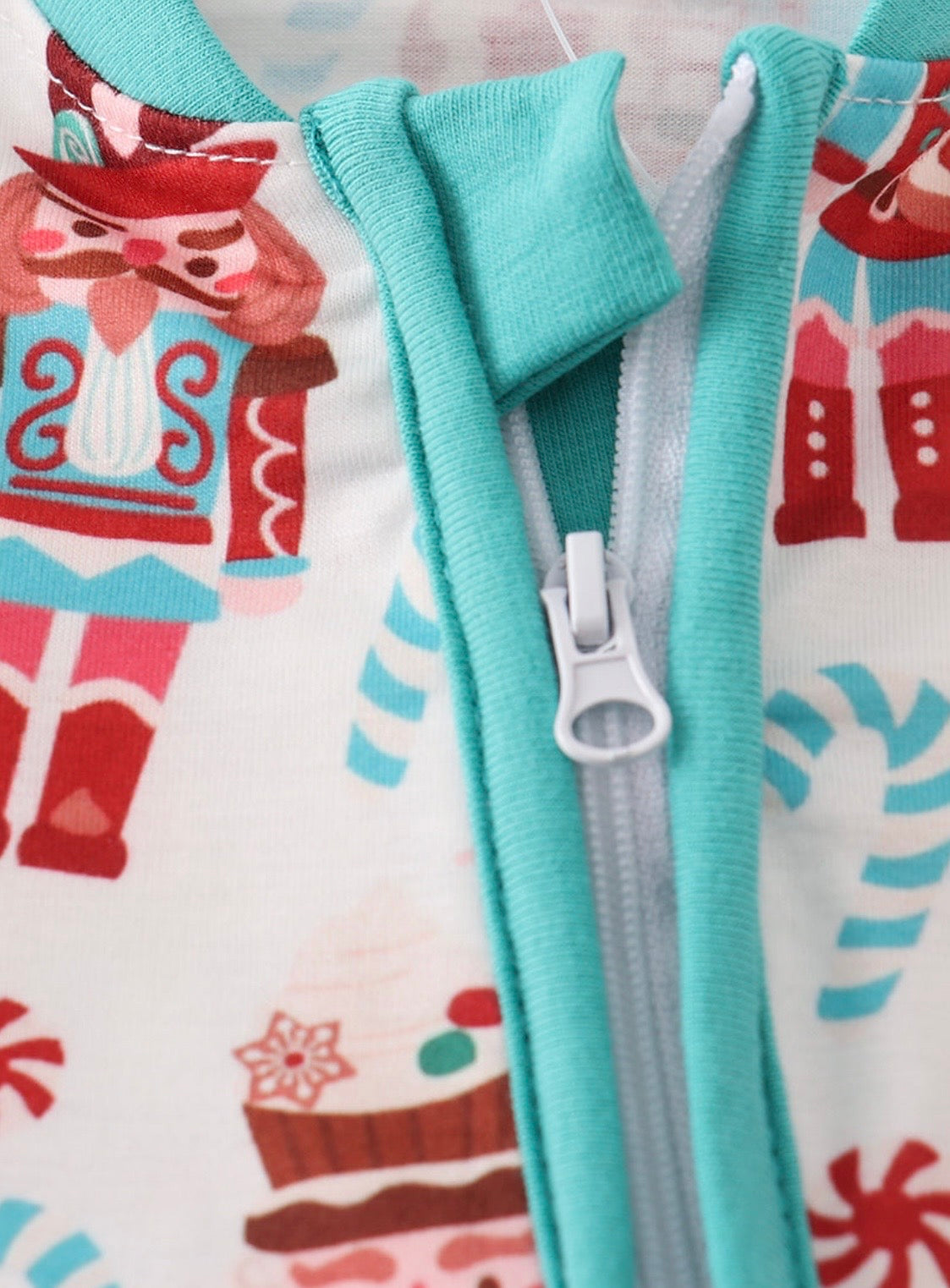 Blue Nutcracker Romper