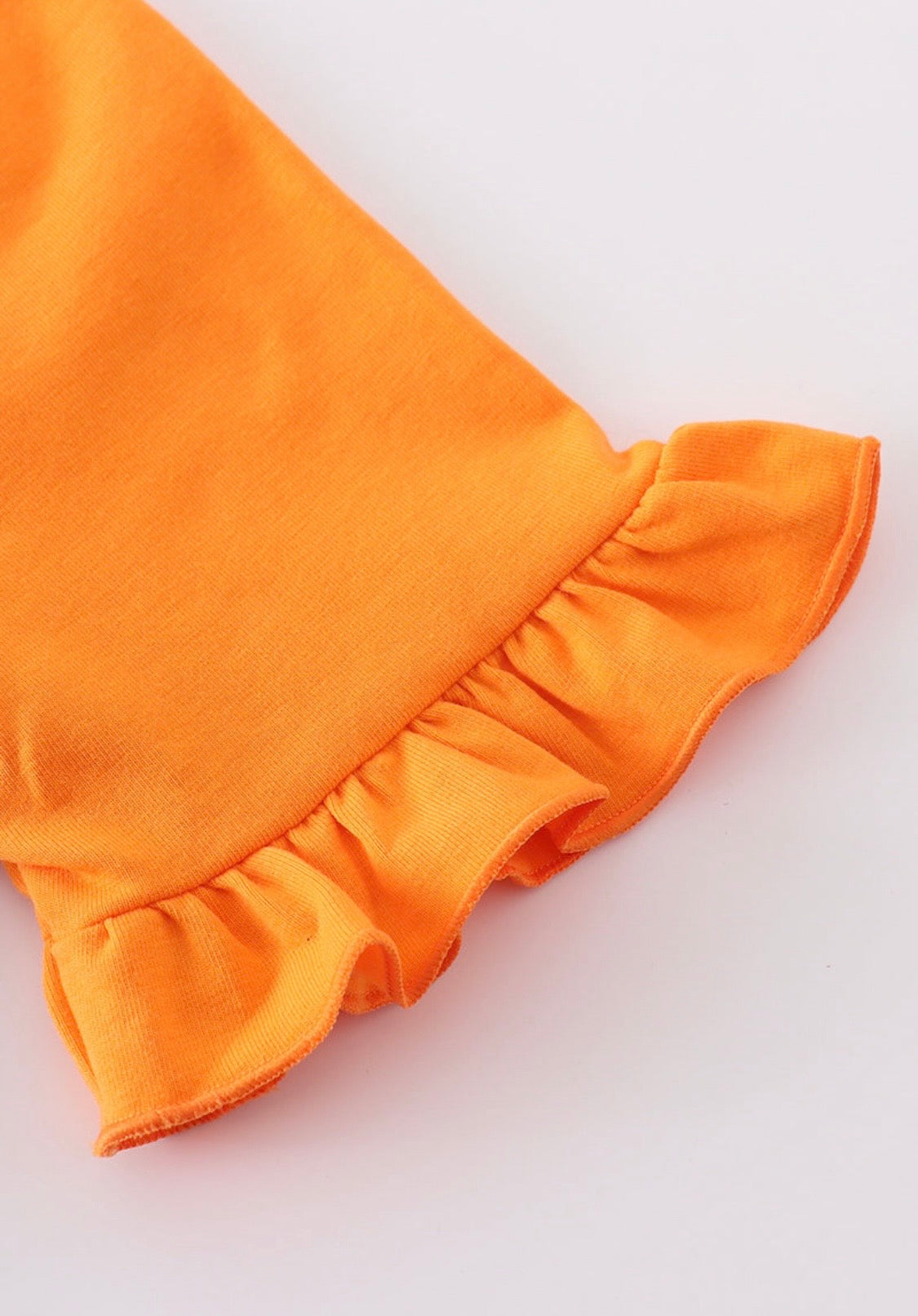 Orange and White Tennessee Bow Top