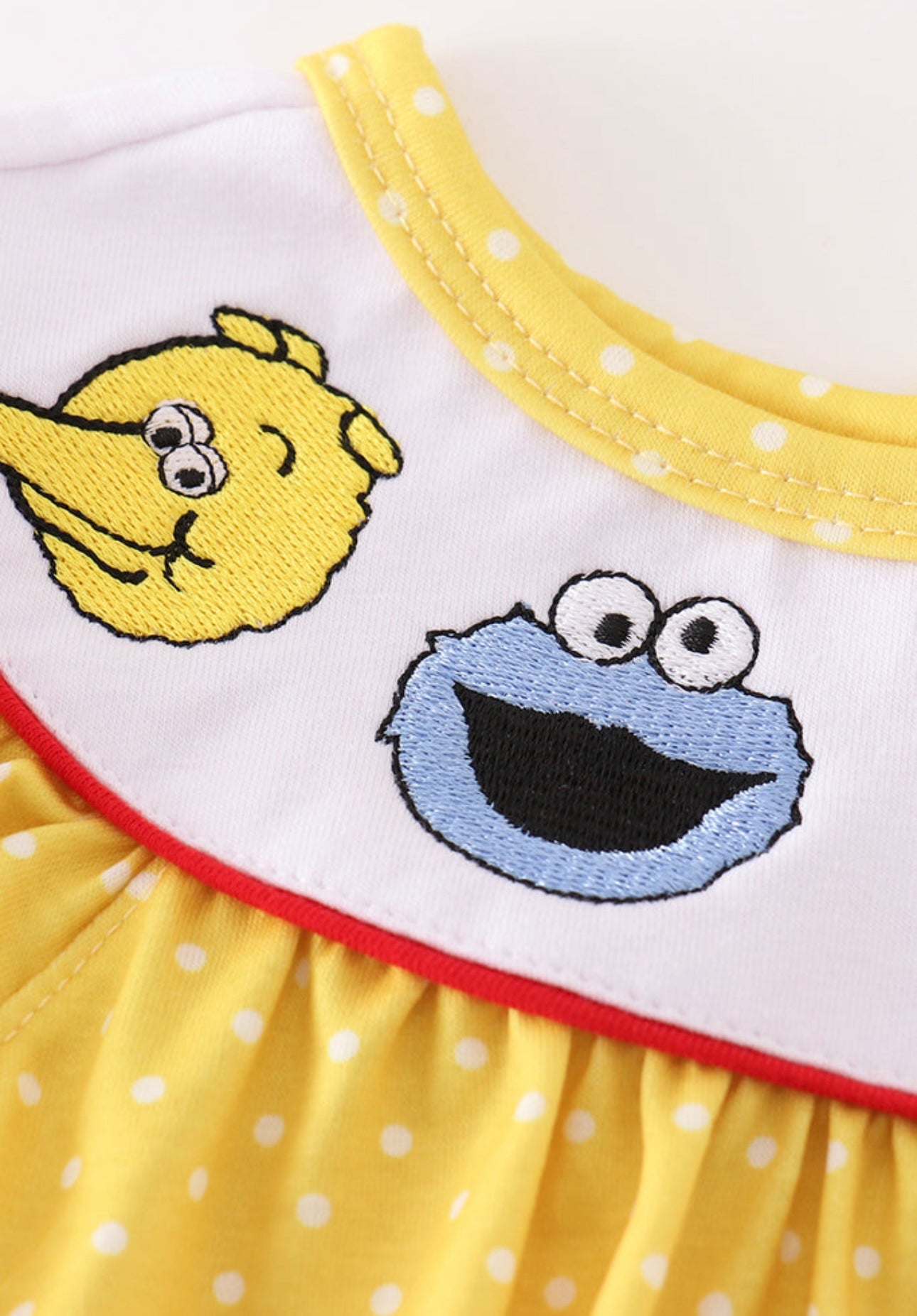 Yellow Dot Sesame Street Bubble