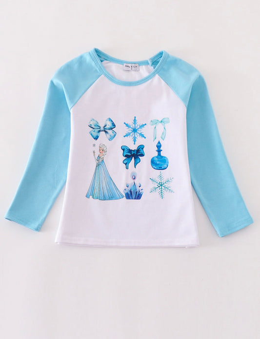 Elsa Raglan Top