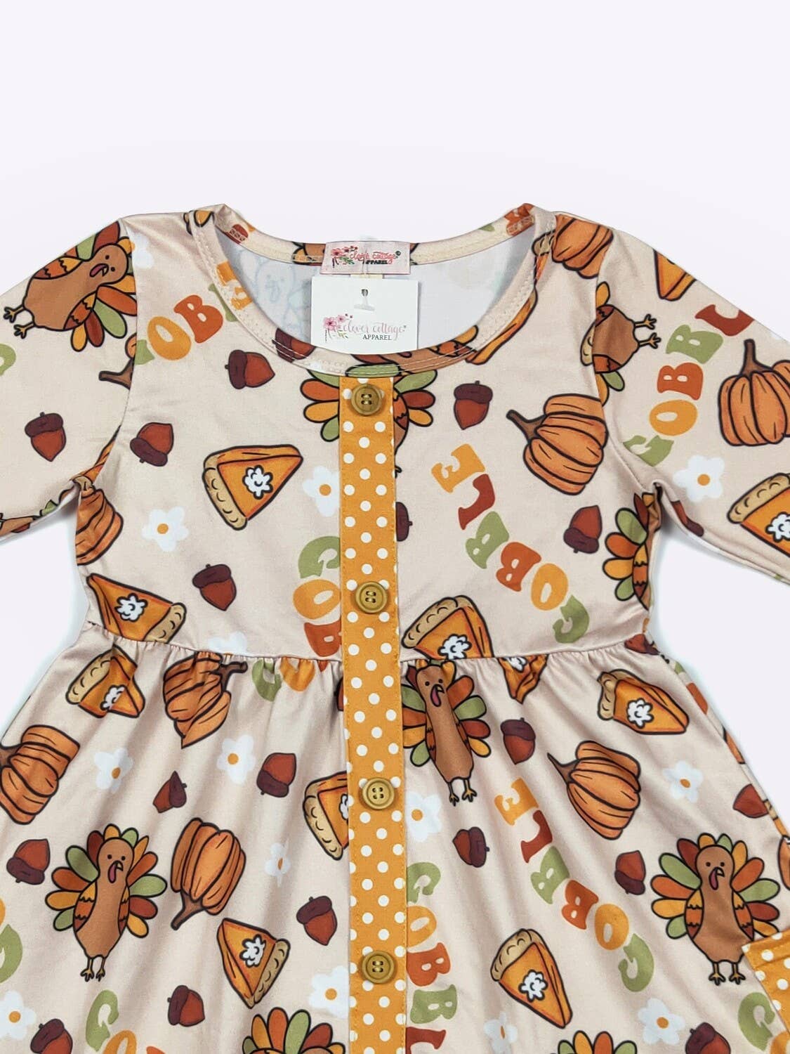 Gobble Gobble Girls Dress