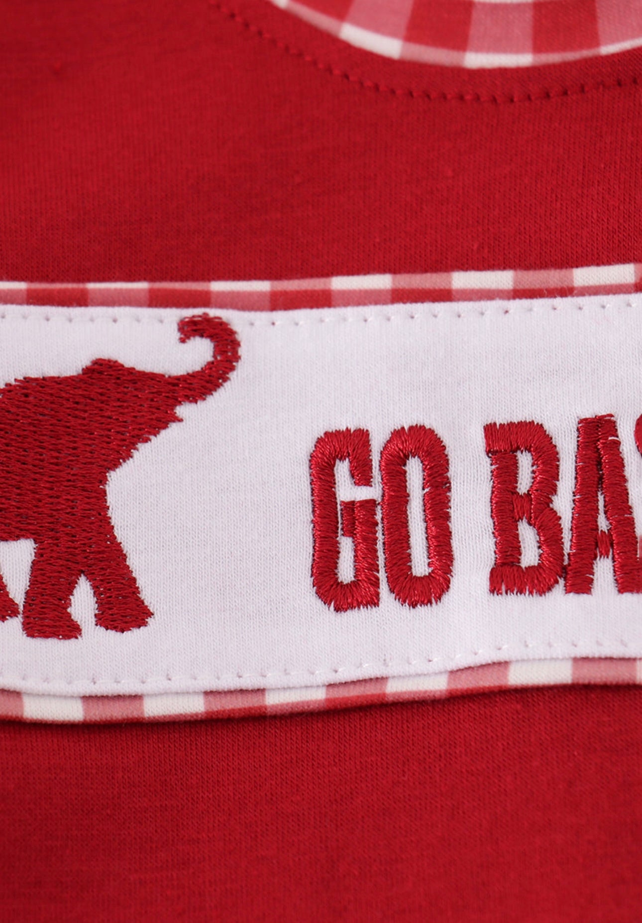 Maroon Go Bama Romper