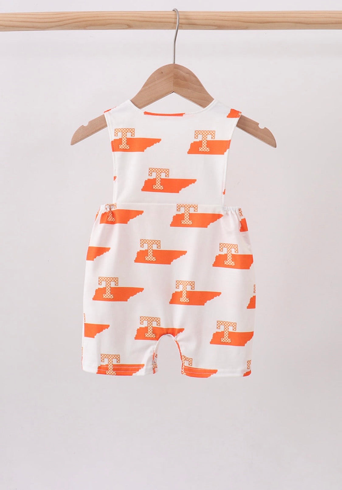 Orange Tennessee Smocked Jonjon