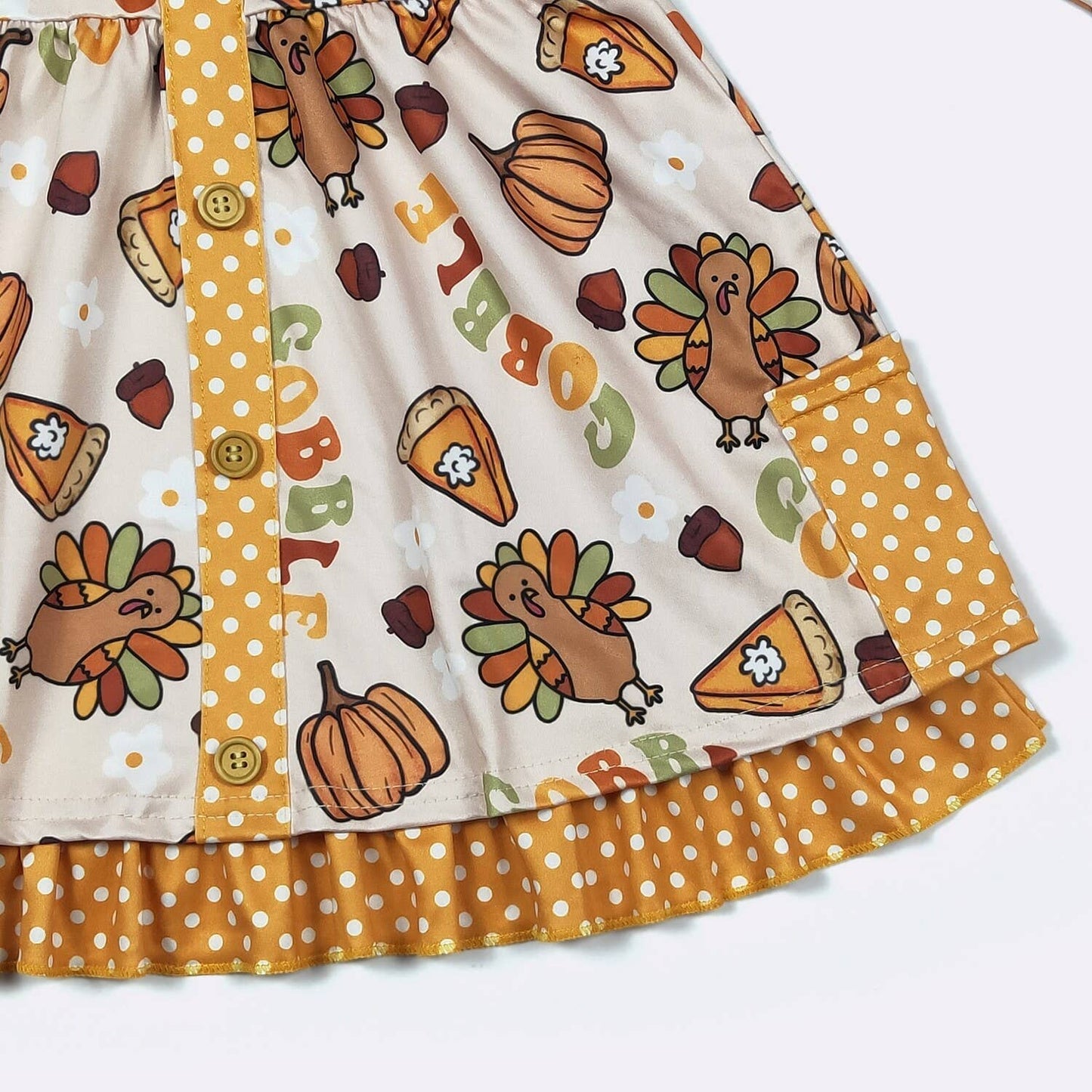 Gobble Gobble Girls Dress