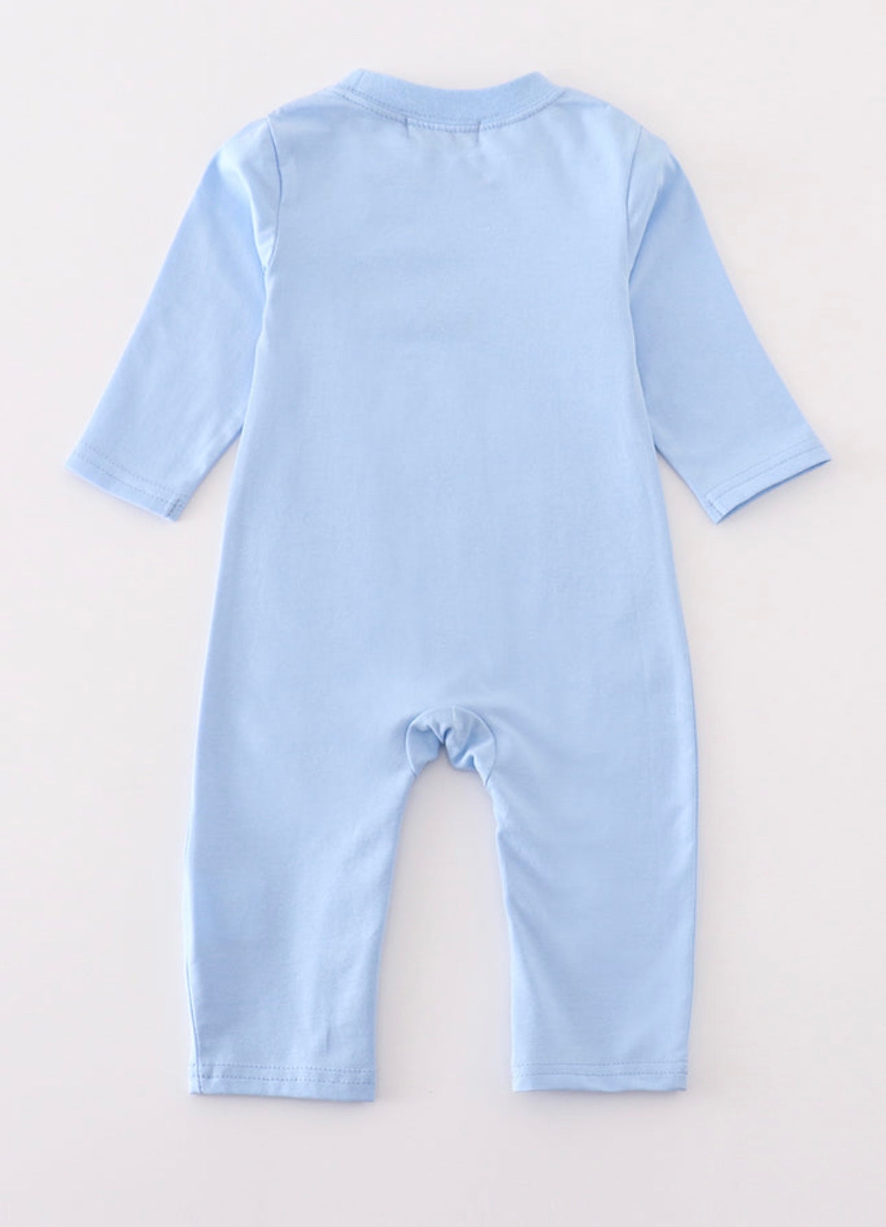 Blue Vehicle Romper