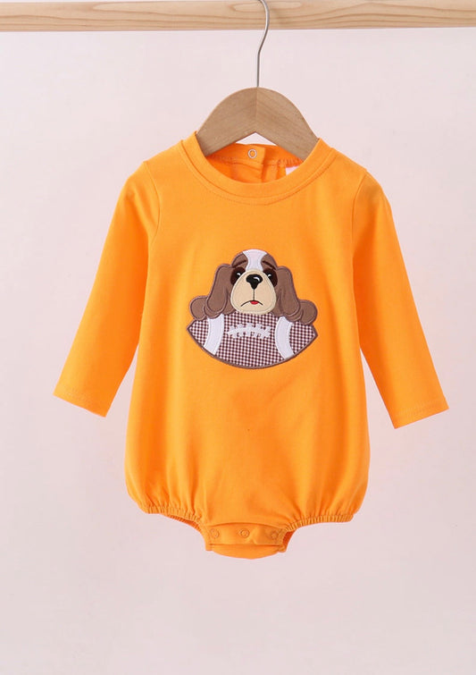 Orange Tennessee Smokey Applique Bubble