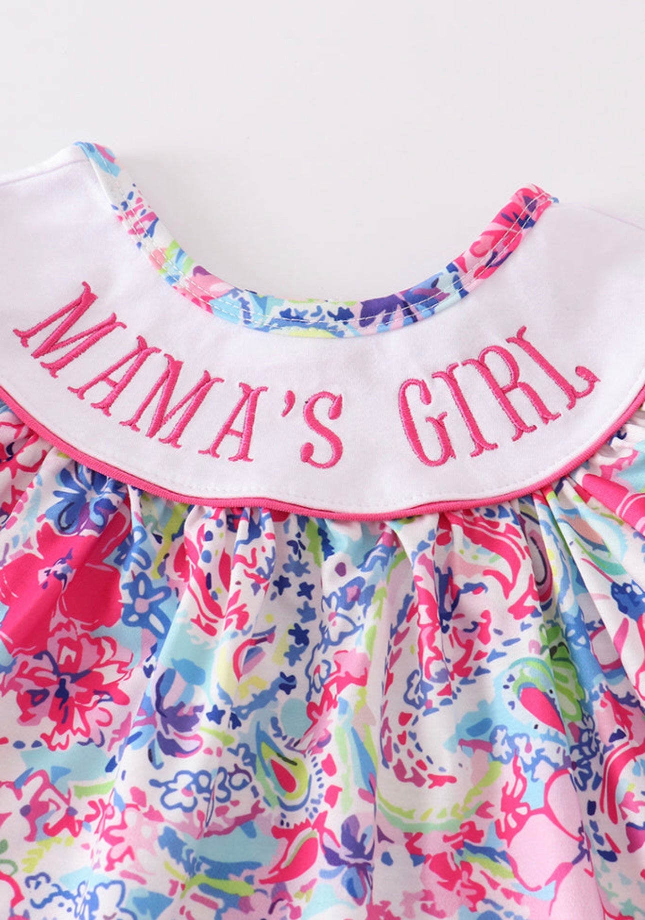 Pink Floral Mama's Girl Dress