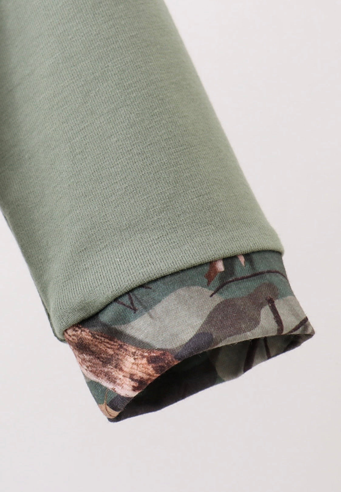 Camouflage Dog Hunting Applique Romper
