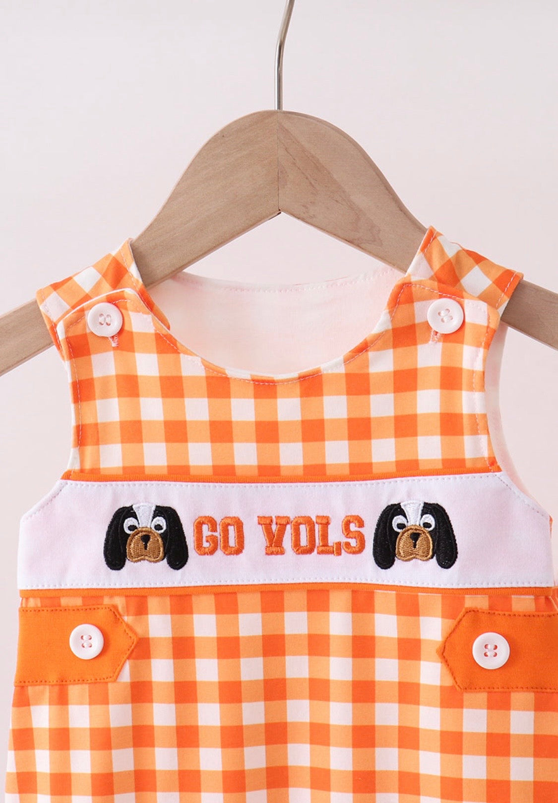 GO VOLS Gingham Jonjon