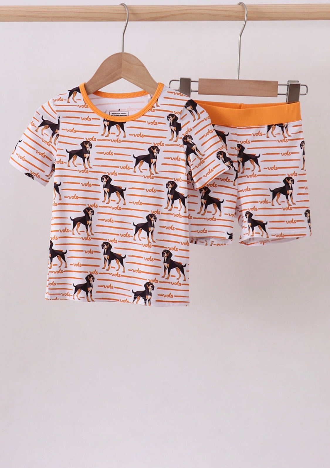 Tennessee Vols Print Bamboo Pajamas Set