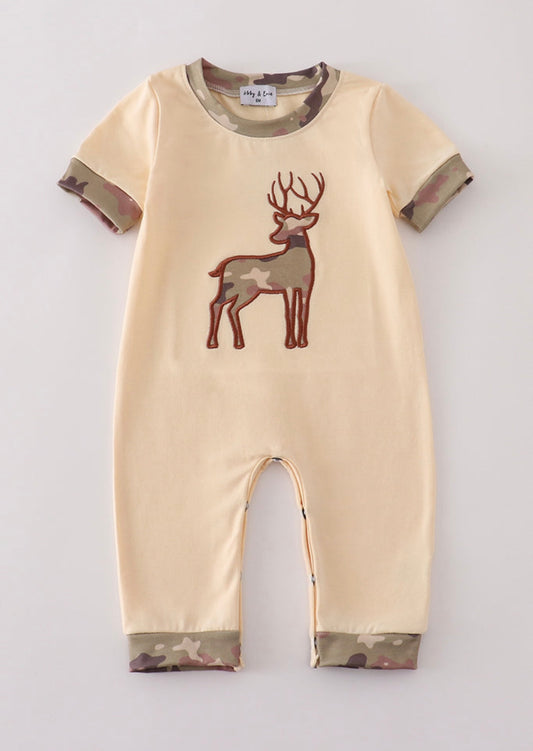 Camo Deer Romper
