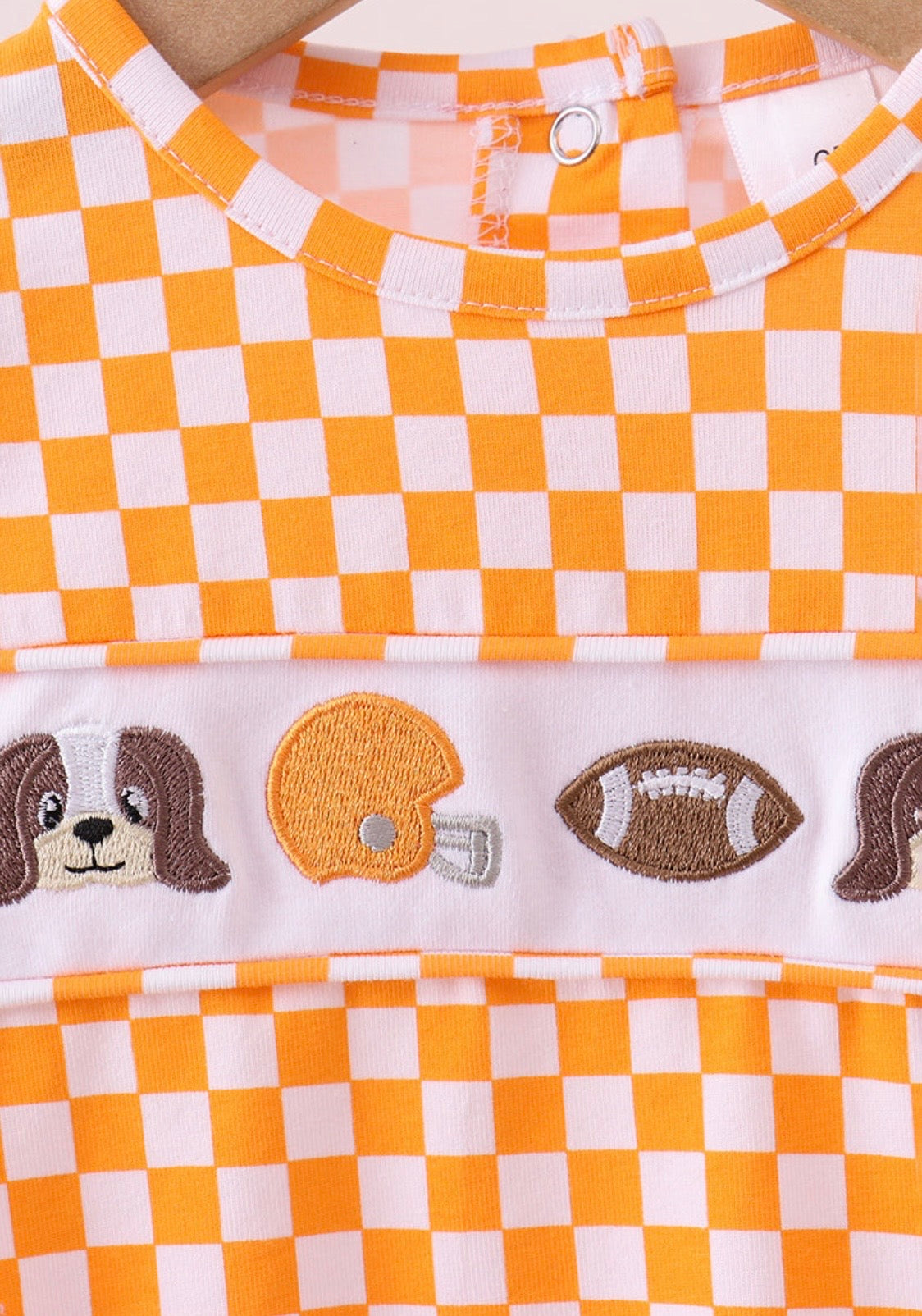 Checkered Tennessee Embroidery Bubble