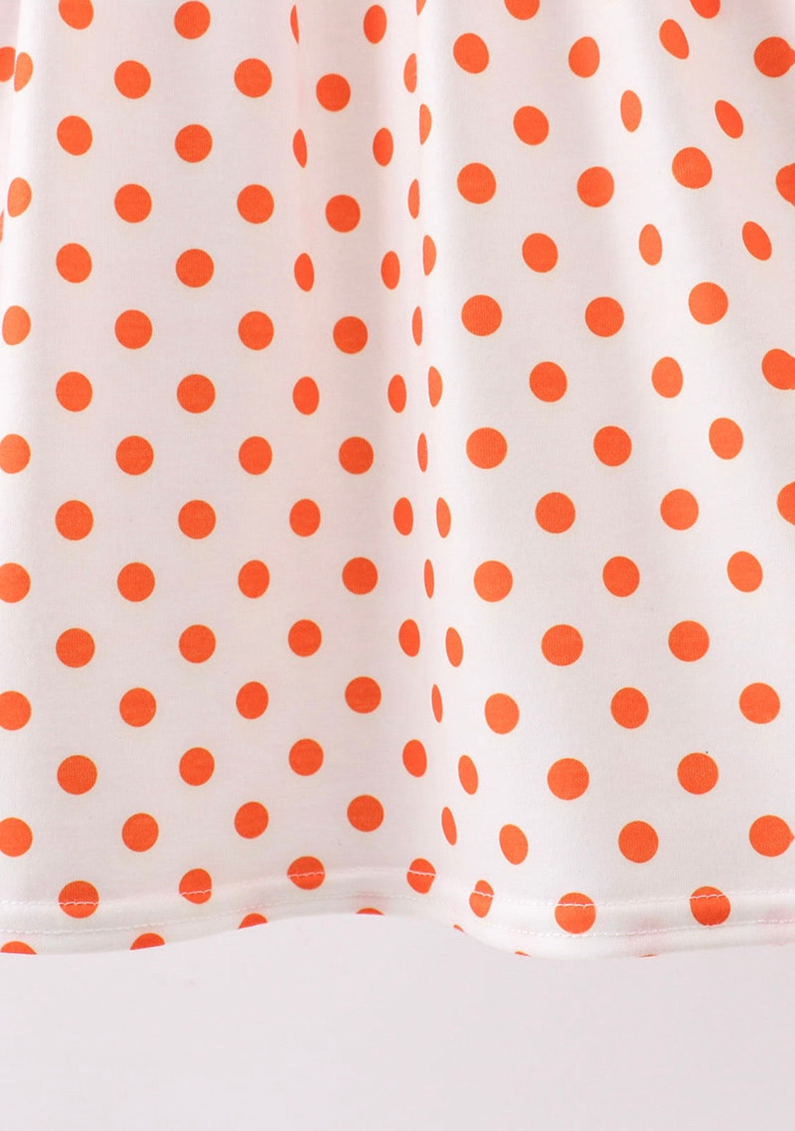 Orange Dot Tennessee Applique Dress