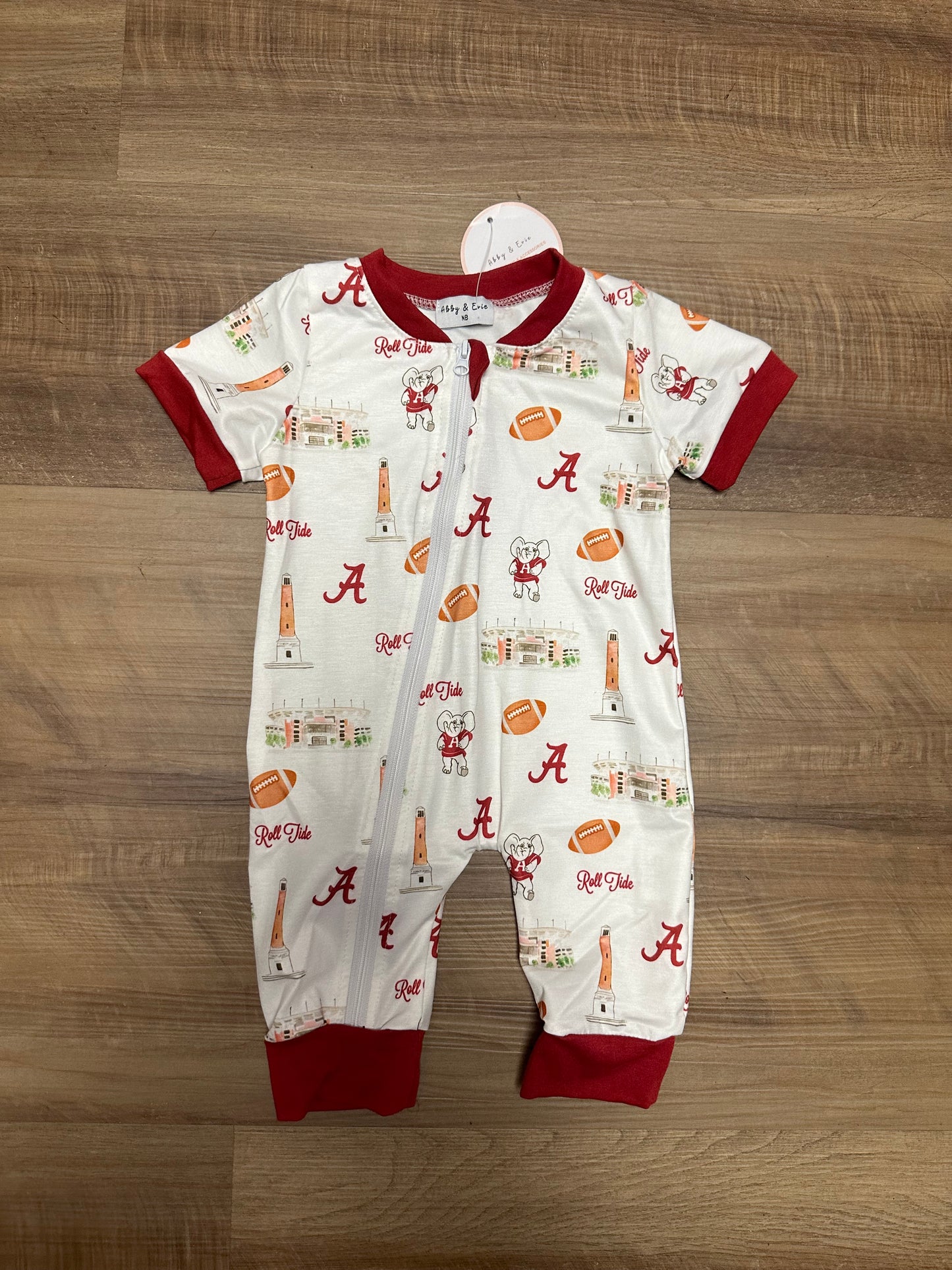 Alabama Print Romper