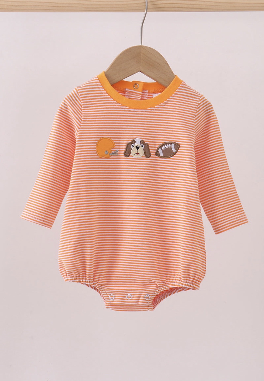 Tennessee Striped Applique Bubble