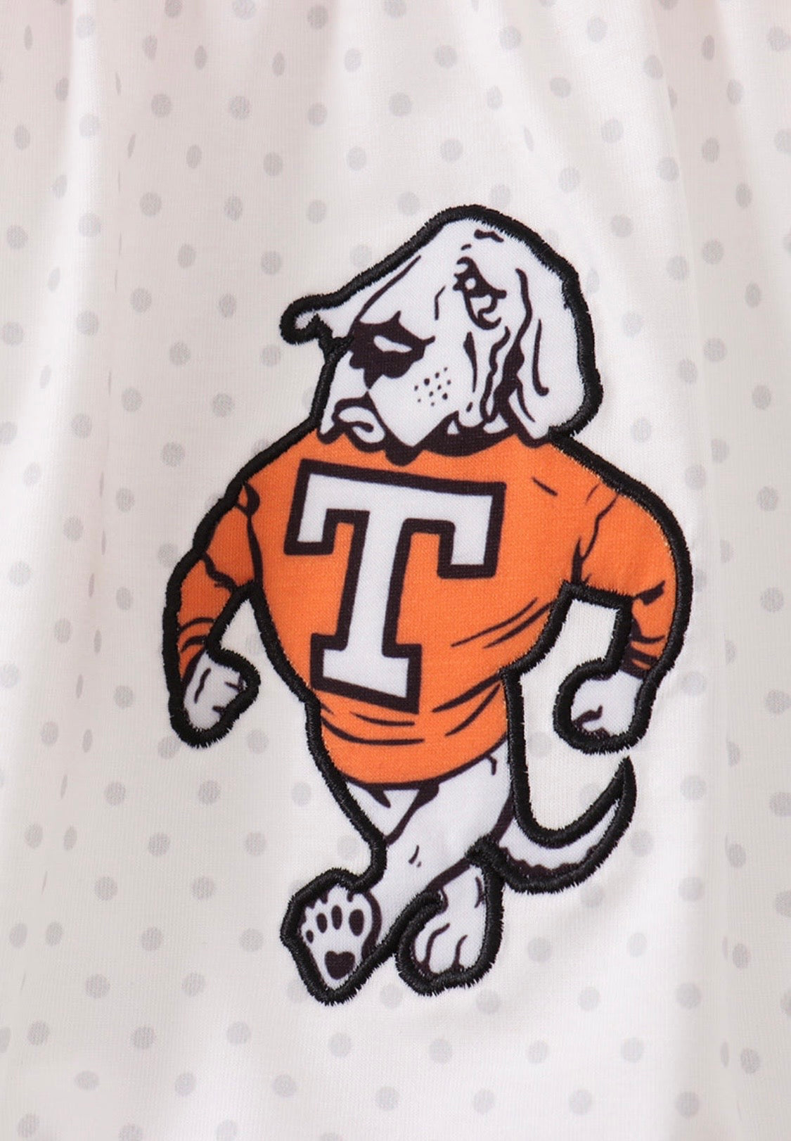 Orange Tennessee Striped Bubble