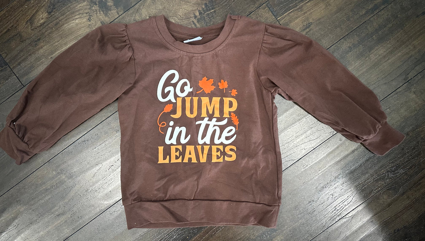 "Go jump in the leaves" Top