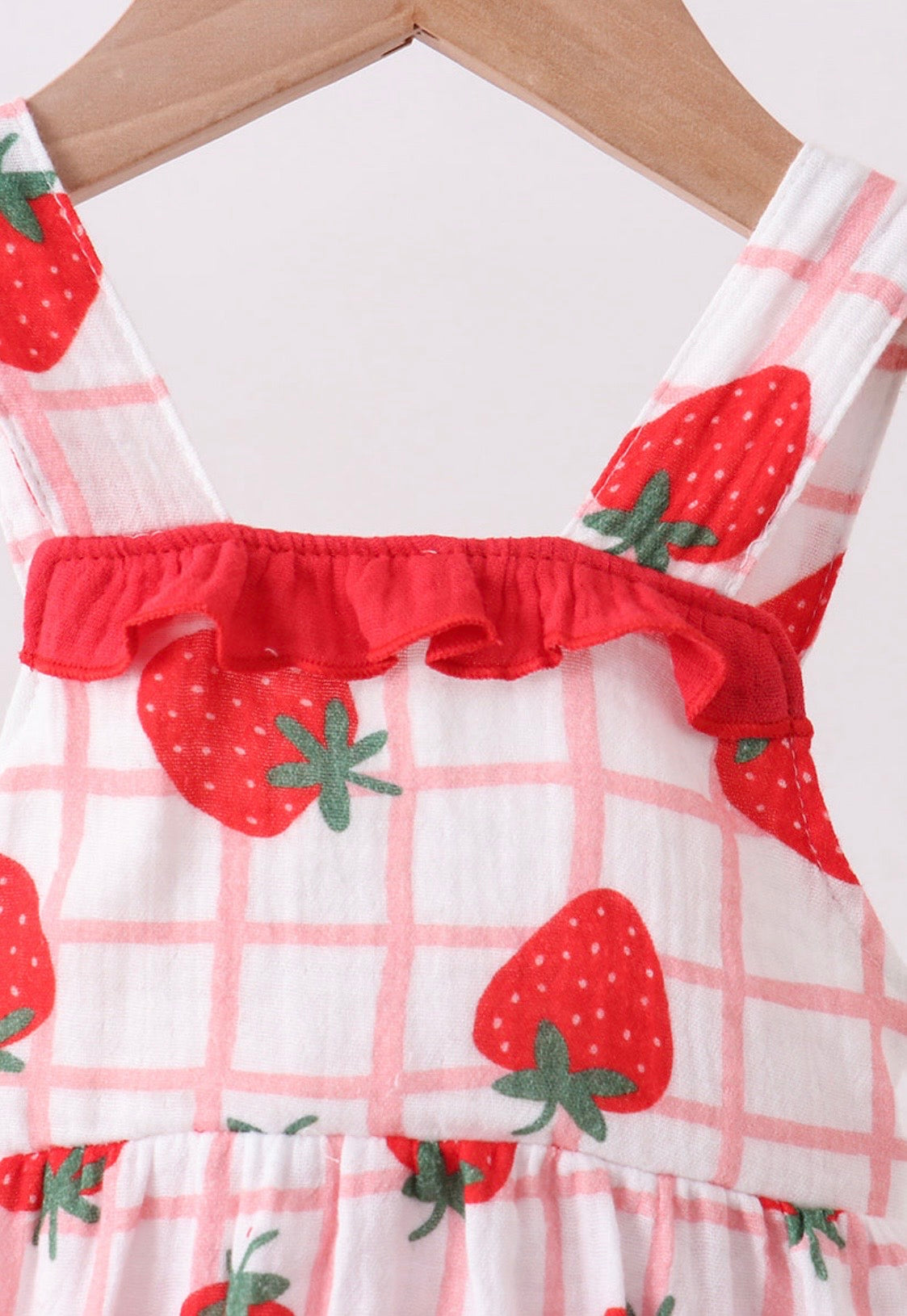 Muslin Strawberry Bubble