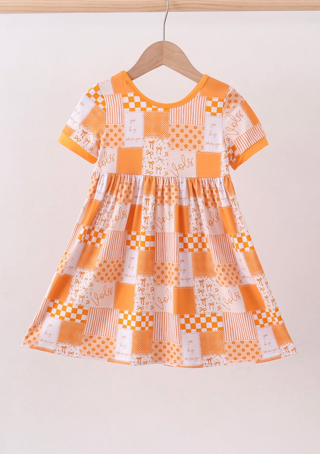 Tennessee Floral Checkered Bamboo Dress