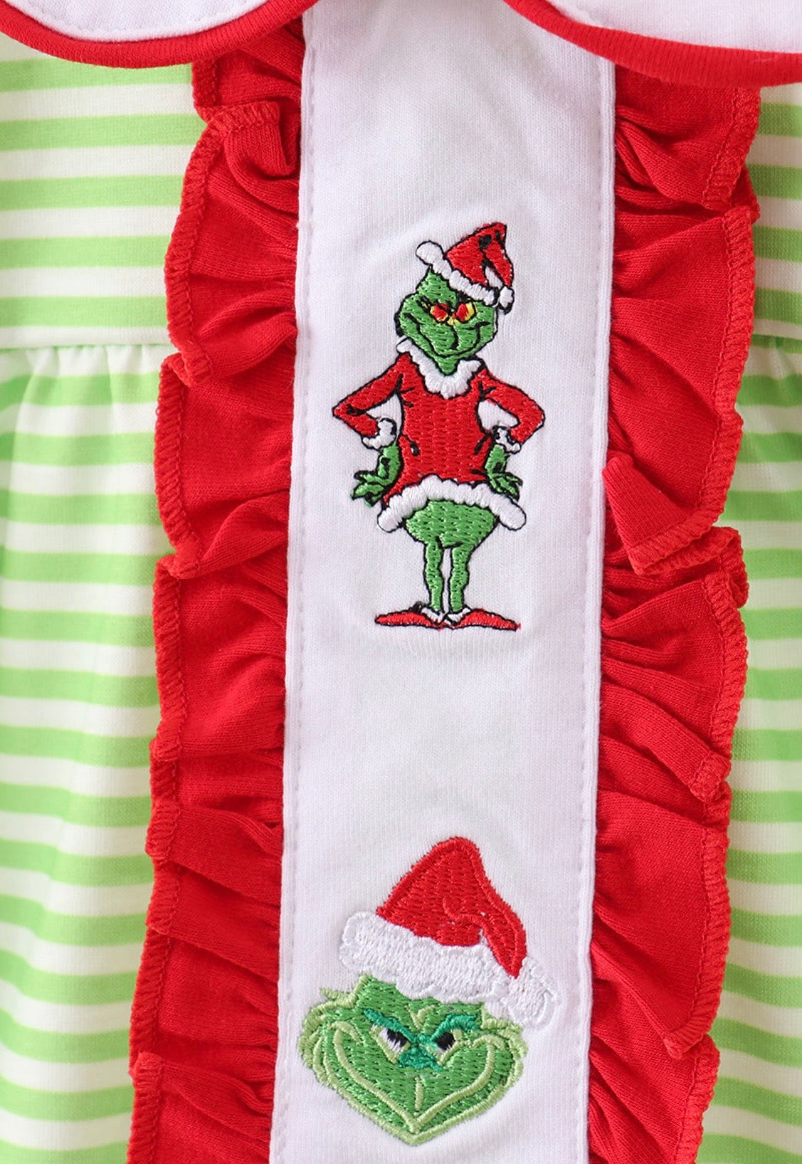Merry Grinchmas Christmas Bloomer Set 🎄❤️💚