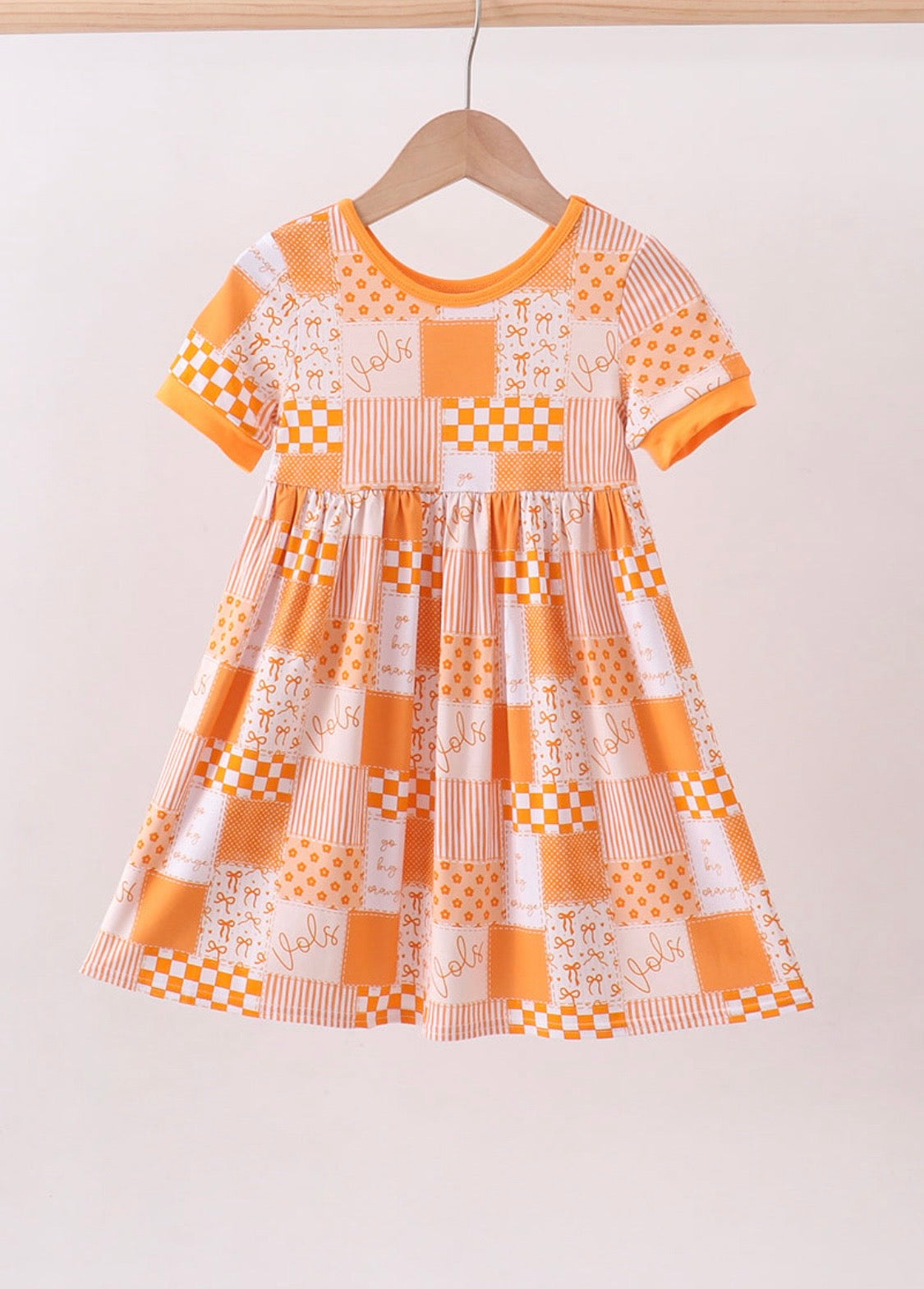 Tennessee Floral Checkered Bamboo Dress