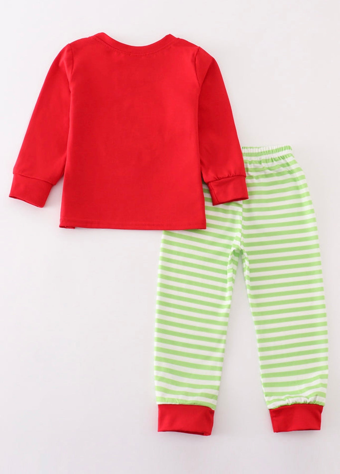 Grinch Applique Pajamas