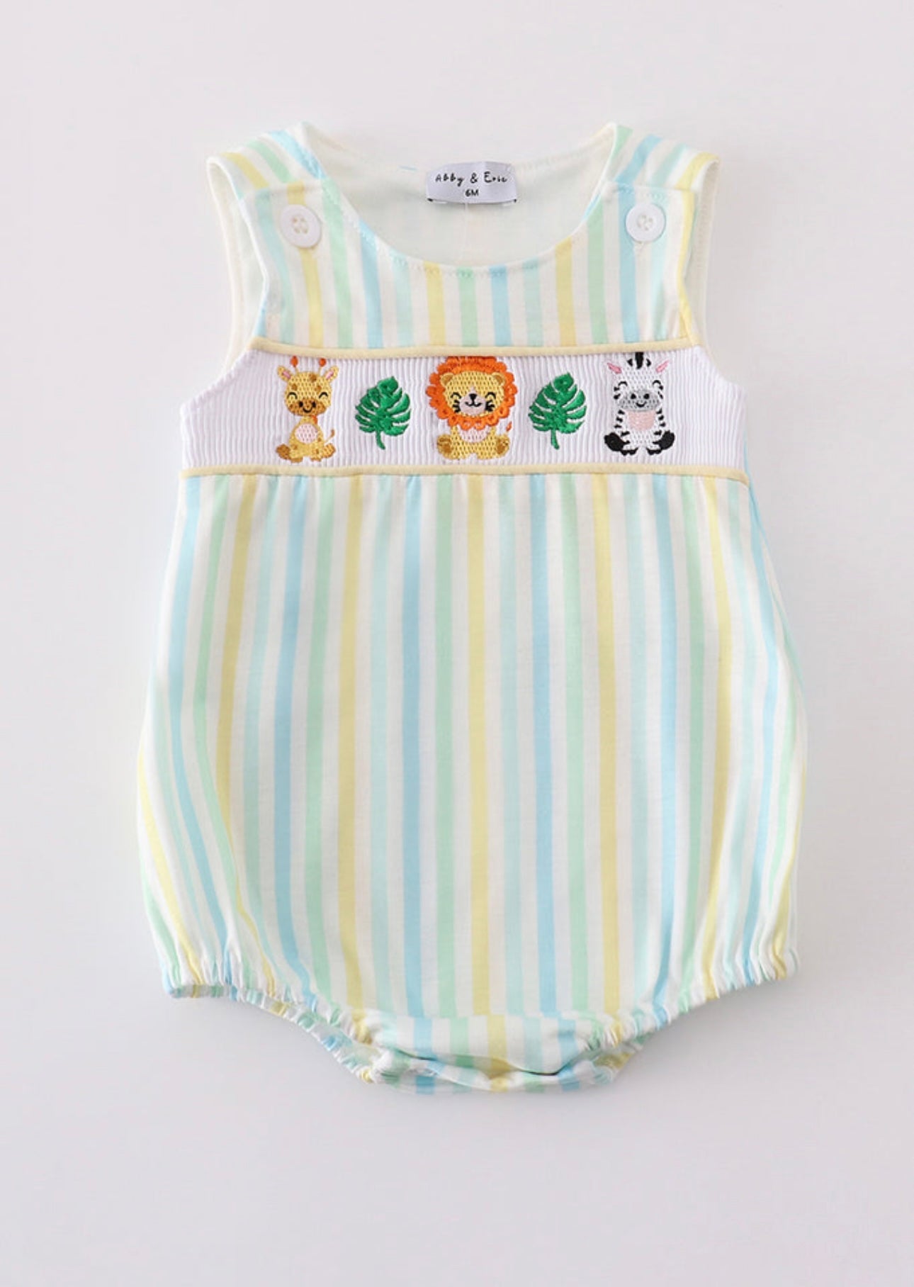 Striped Zoo Boy Bubble