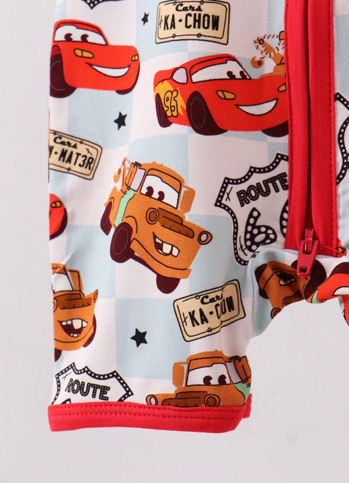 Cars themed Bamboo Romper