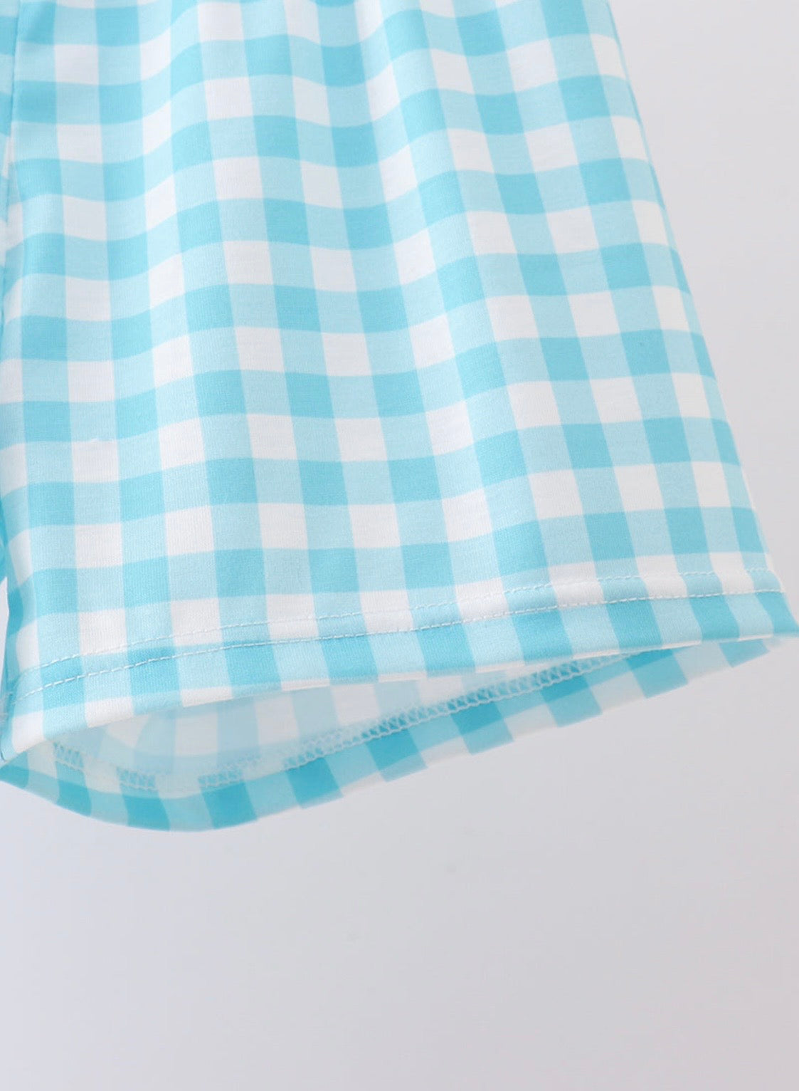 Mommy's Boy Gingham Set
