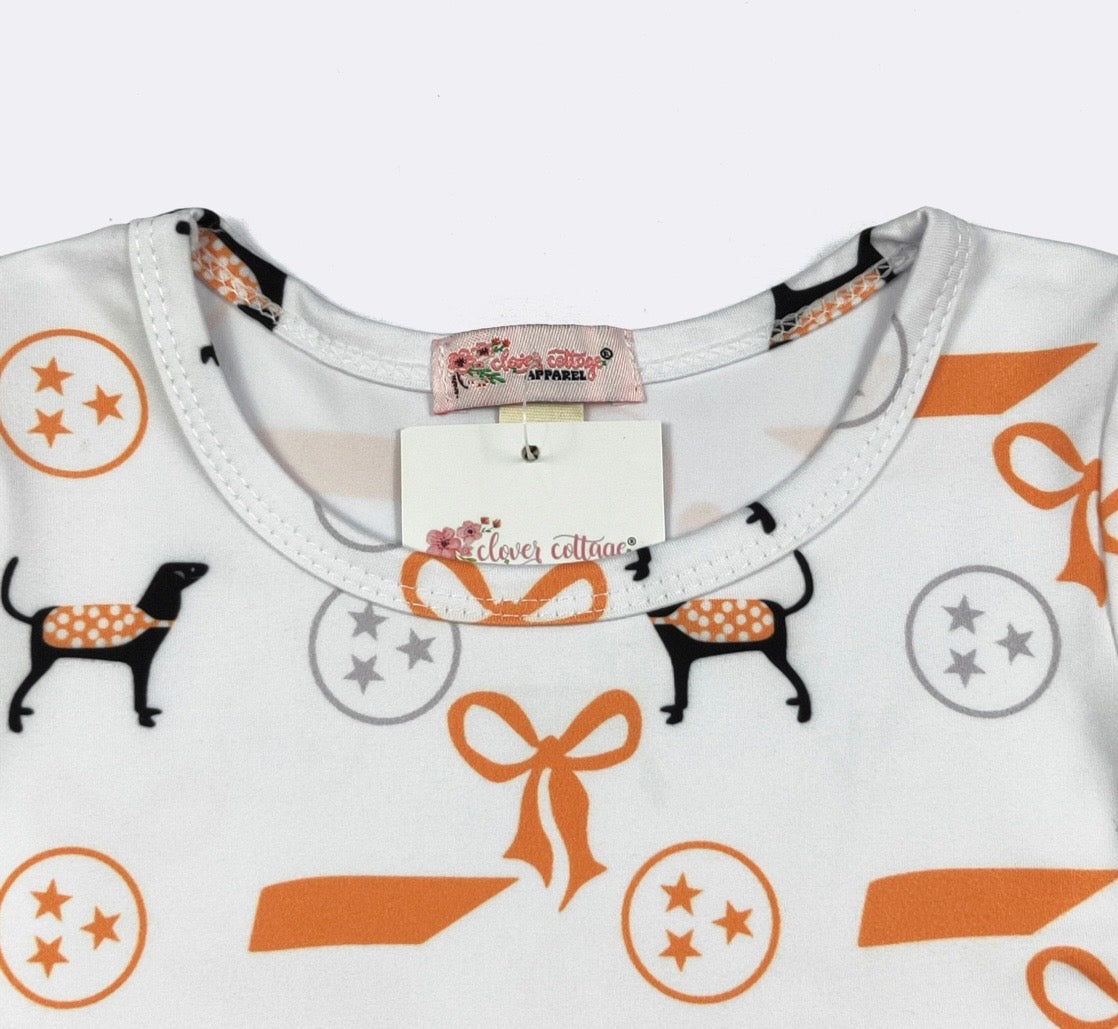 Tennessee Plaid Romper