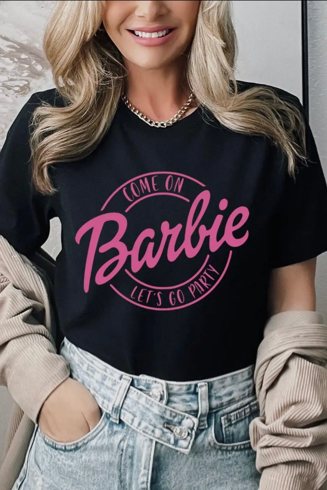 Black Come on Barbie Tshirt