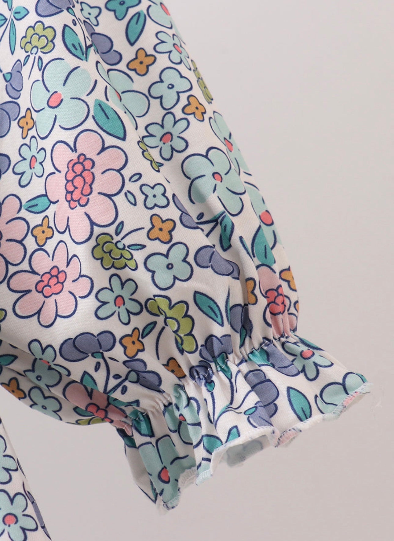 BLESSED Embroidery Floral Dress